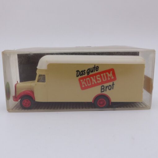 Albedo 1:87 Mercedes L311 Möbelkoffer Das gute Konsum Brot in OVP EX3076