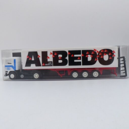 Albedo 1:87 Werbemodell: Volvo F12 Sattelzug ALBEDO in OVP EA7116
