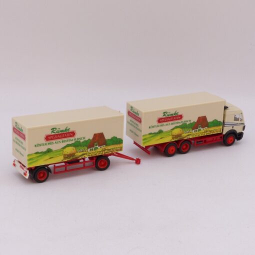 Albedo / Herpa 1:87 Nr.: 200238 Mercedes SK HD Hängerzug Rümke, s. Bilder o.EX85 – Bild 3