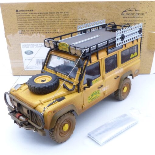 Almost Real 1:18 810309 Land Rover Defender 110 Camel Trophy 1993 in OVP EX5087 – Bild 3