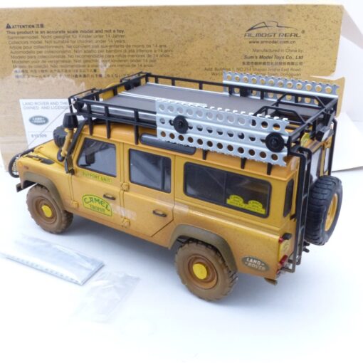 Almost Real 1:18 810309 Land Rover Defender 110 Camel Trophy 1993 in OVP EX5087 – Bild 4