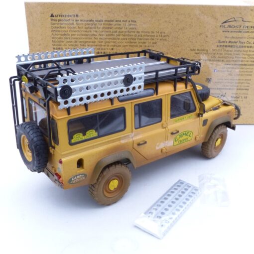 Almost Real 1:18 810309 Land Rover Defender 110 Camel Trophy 1993 in OVP EX5087 – Bild 6