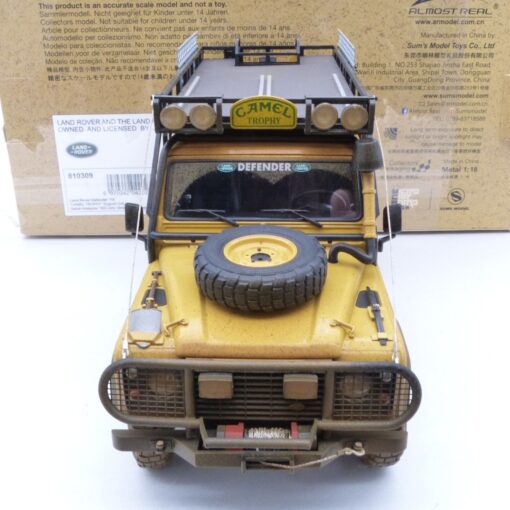 Almost Real 1:18 810309 Land Rover Defender 110 Camel Trophy 1993 in OVP EX5087
