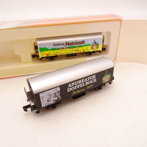 Arnold N 0050.014 Bierwagen Andreator + Malzkraft in OVP QR438 – Bild 3