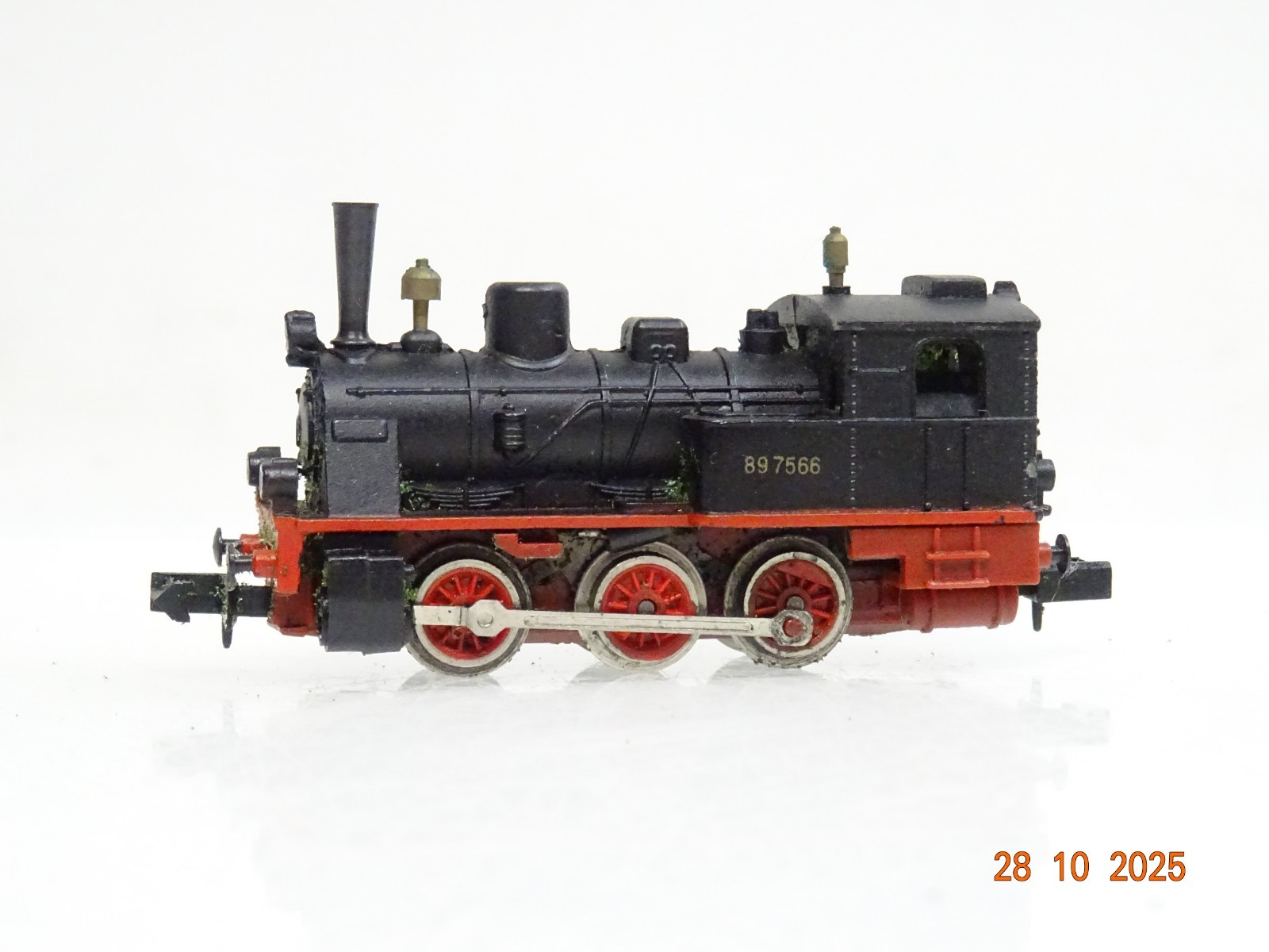 Arnold N 0222 Dampflok BR 89 7566 der DB JL3850 o.