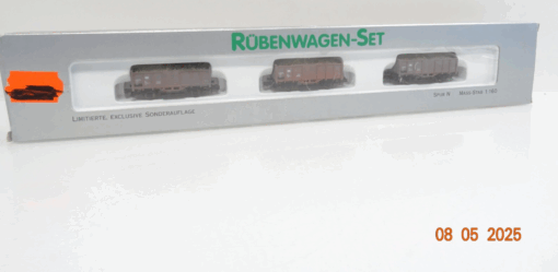 Arnold N 0244 Rübenwagen-Set 3tlg. der DB in OVP JL591