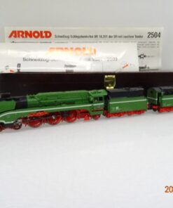 Arnold N 2504 Dampflok BR 18 201 der DR mit Doppel-Tender in OVP JL5316