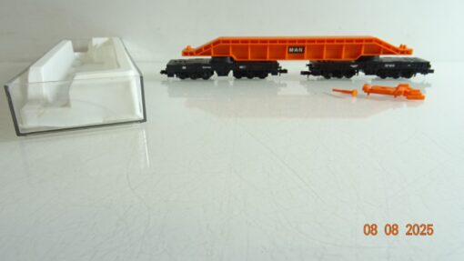 Arnold N 4931 Güterwagen mit MAN Brückenträger 12-achsig in VP PK505 – Bild 3