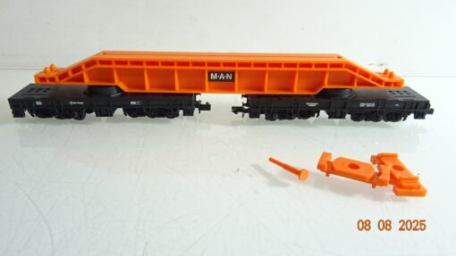 Arnold N 4931 Güterwagen mit MAN Brückenträger 12-achsig in VP PK505