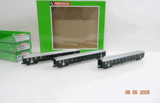 Arnold N HN4376 Schlierenwagen - Set 3tlg. der ÖBB neuwertig in OVP JL569