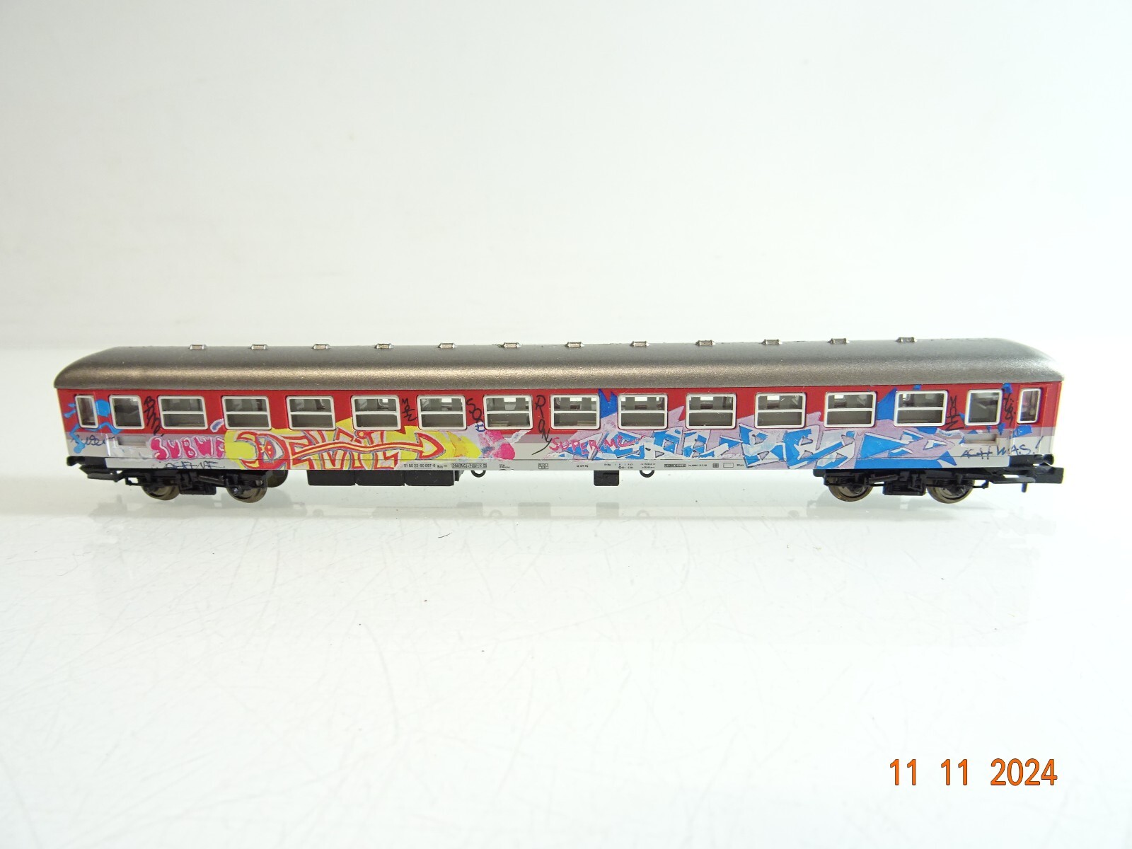 Arnold N Personenwagen Graffiti der DB PR3796 o.