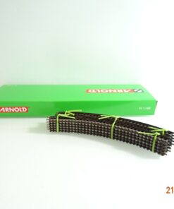 Arnold Spur HN 8007 Gebogenes Gleis 10 Stück siehe Foto in OVP CK6876