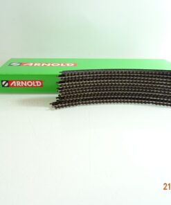 Arnold Spur HN 8007 Gebogenes Gleis 11 Stück siehe Foto in OVP CK6875