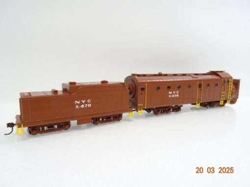 Athearn H0 ATH93806 US Schneeschleuder X-670 mit Tender NYC in OVP LE9543 – Bild 3