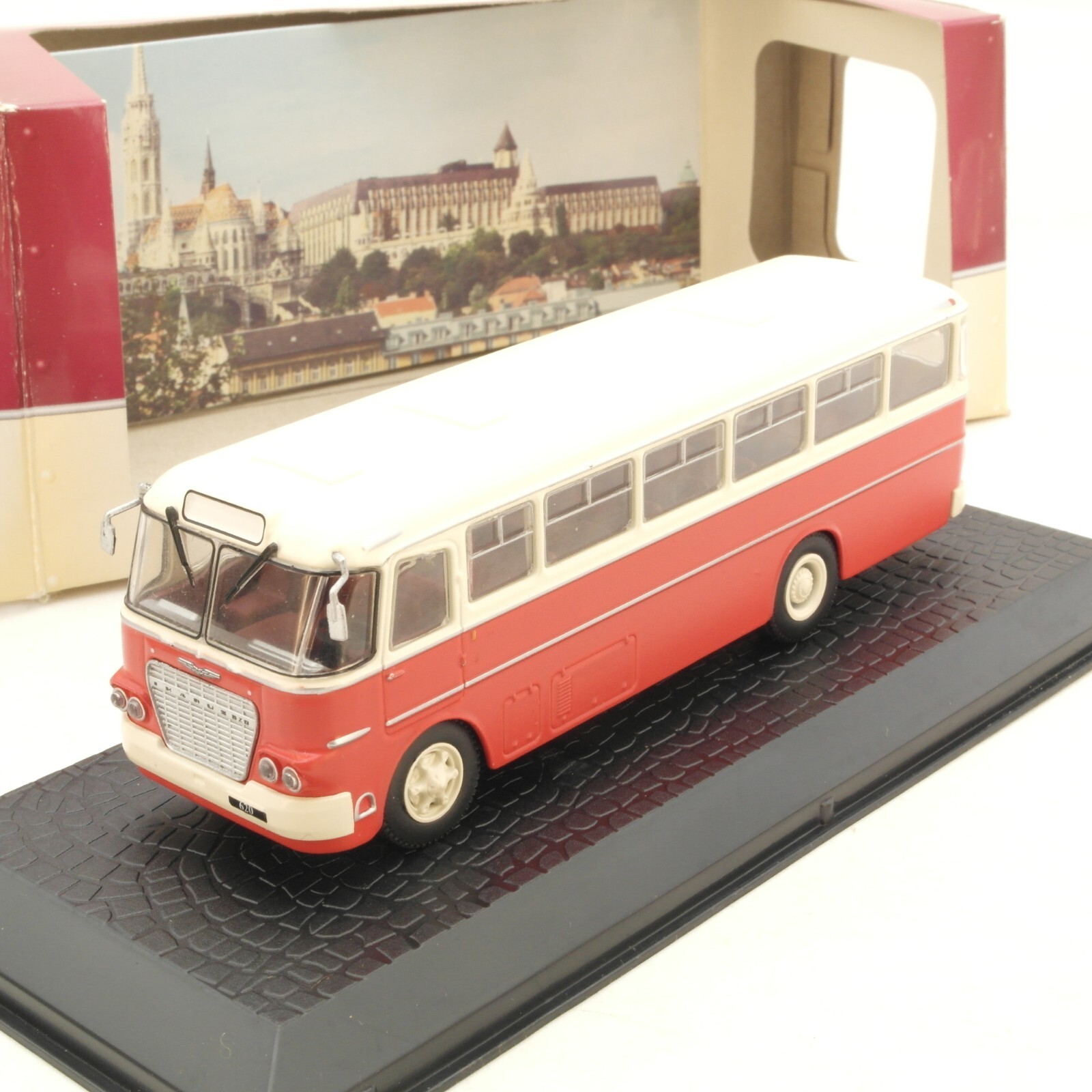 Atlas 1:72 3 570 001 Ikarus 620 1959 Bus VEB Kraftverkehr Halle in OVP RG4982