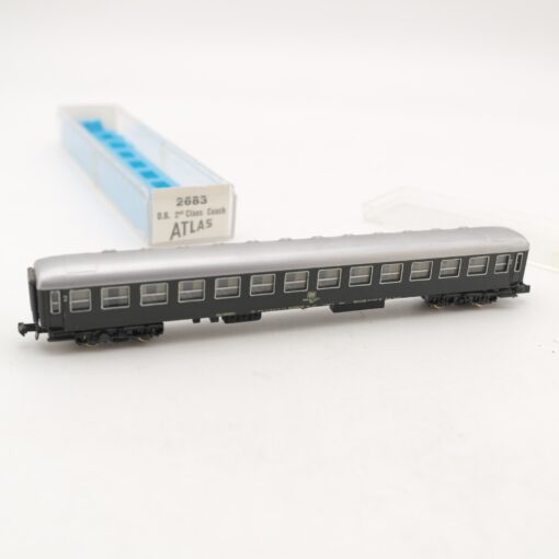 Atlas / Rivarossi N 2683 Personenwagen 2. Klasse der DB in OVP RR2103 – Bild 3