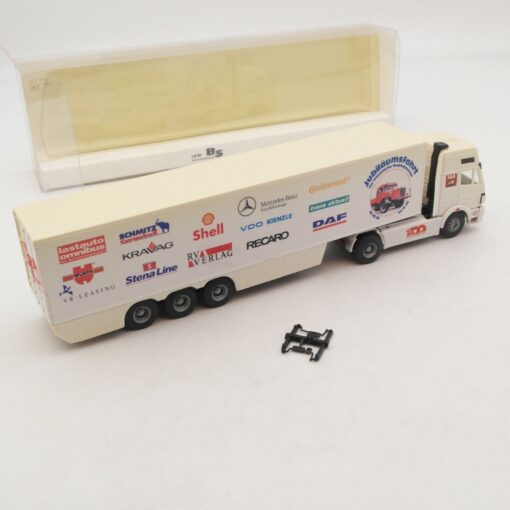 B & S 1:87 MB Sattelzug IAA 96 100 fahre LKW in OVP RI7064 – Bild 3