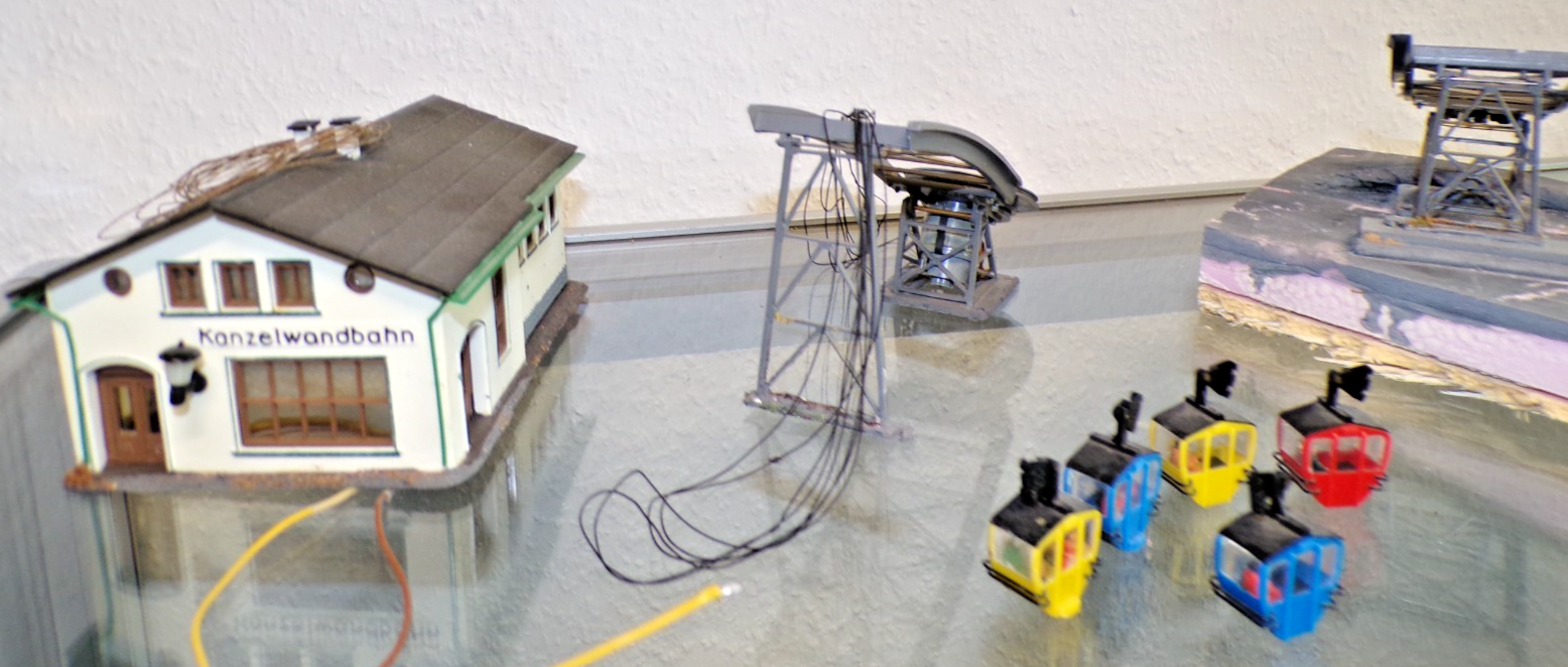 BRAWA Spur H0 6290 Kanzelwandseilbahn aus Anlagenrückbau siehe Foto PK3185 o. – Bild 3