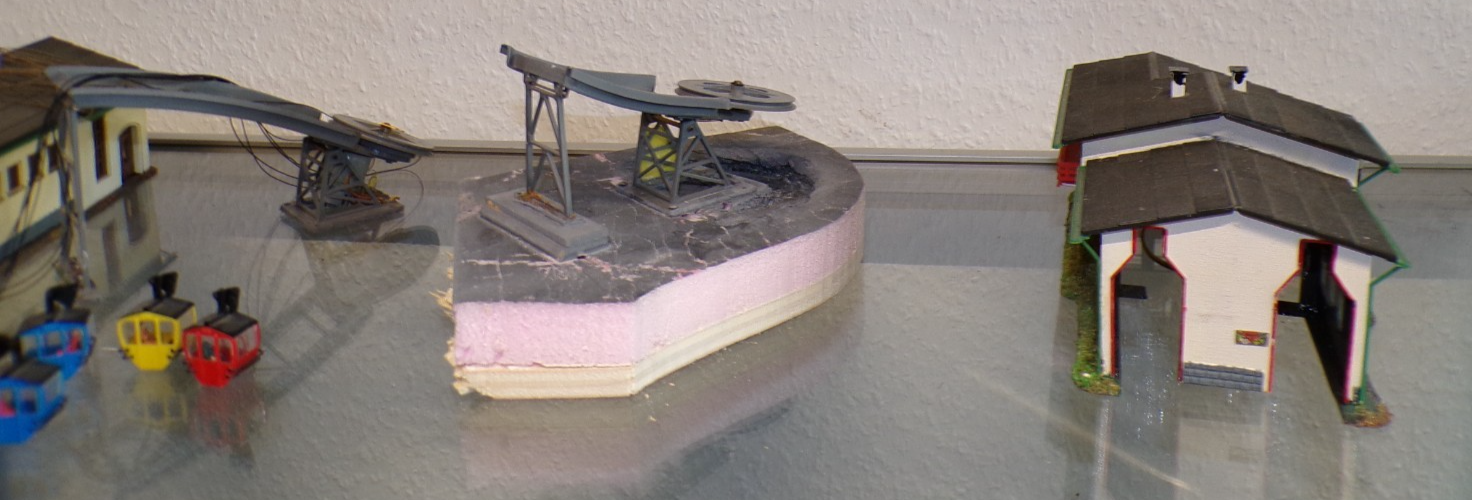 BRAWA Spur H0 6290 Kanzelwandseilbahn aus Anlagenrückbau siehe Foto PK3185 o. – Bild 5