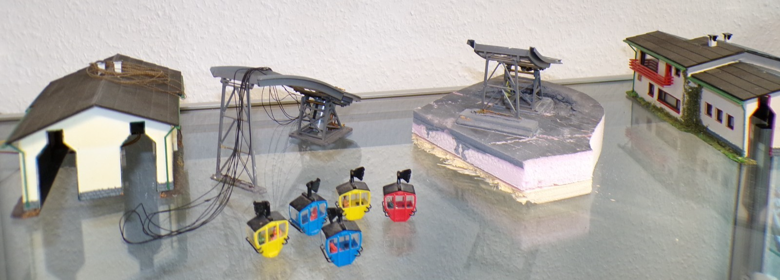 BRAWA Spur H0 6290 Kanzelwandseilbahn aus Anlagenrückbau siehe Foto PK3185 o. – Bild 6