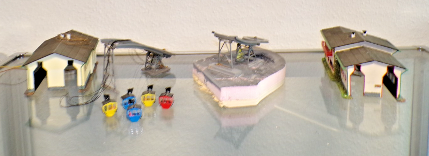 BRAWA Spur H0 6290 Kanzelwandseilbahn aus Anlagenrückbau siehe Foto PK3185 o. – Bild 7