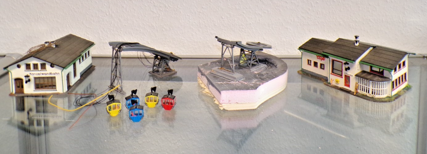 BRAWA Spur H0 6290 Kanzelwandseilbahn aus Anlagenrückbau siehe Foto PK3185 o. – Bild 8
