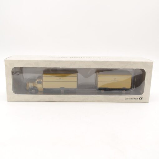 BUB 1:87 010467 MB L6600 Paketpostwagen mit Anhänger in OVP QR8585 – Bild 5