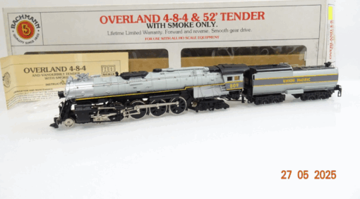 Bachmann H0 41-535-01 US Dampflok Overland 4-8-4 Union Pacific in OVP JL814