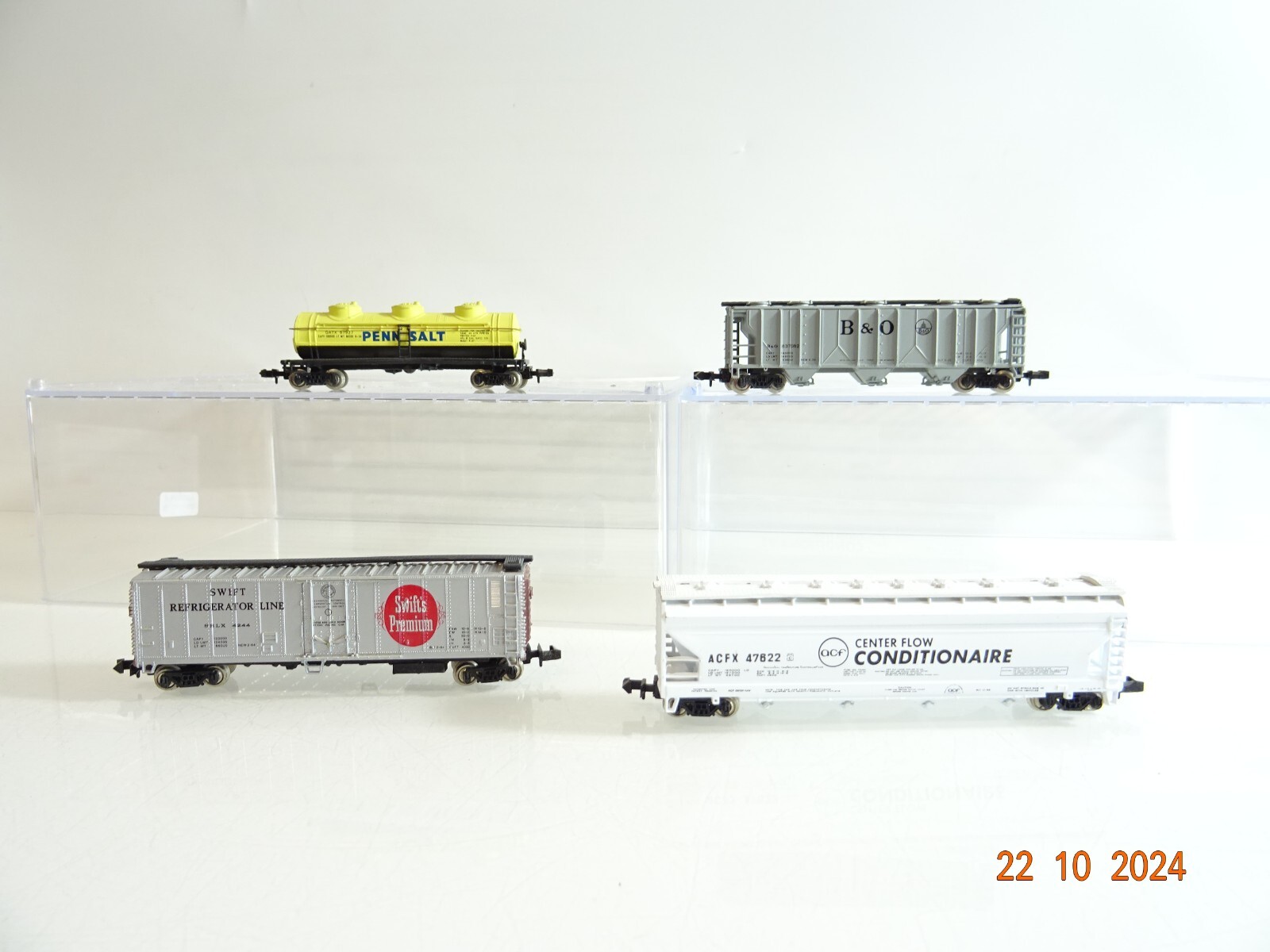 Bachmann etc. N US Güterwagen Konvolut 4 tlg. siehe Fotos PR3444 o. – Bild 3