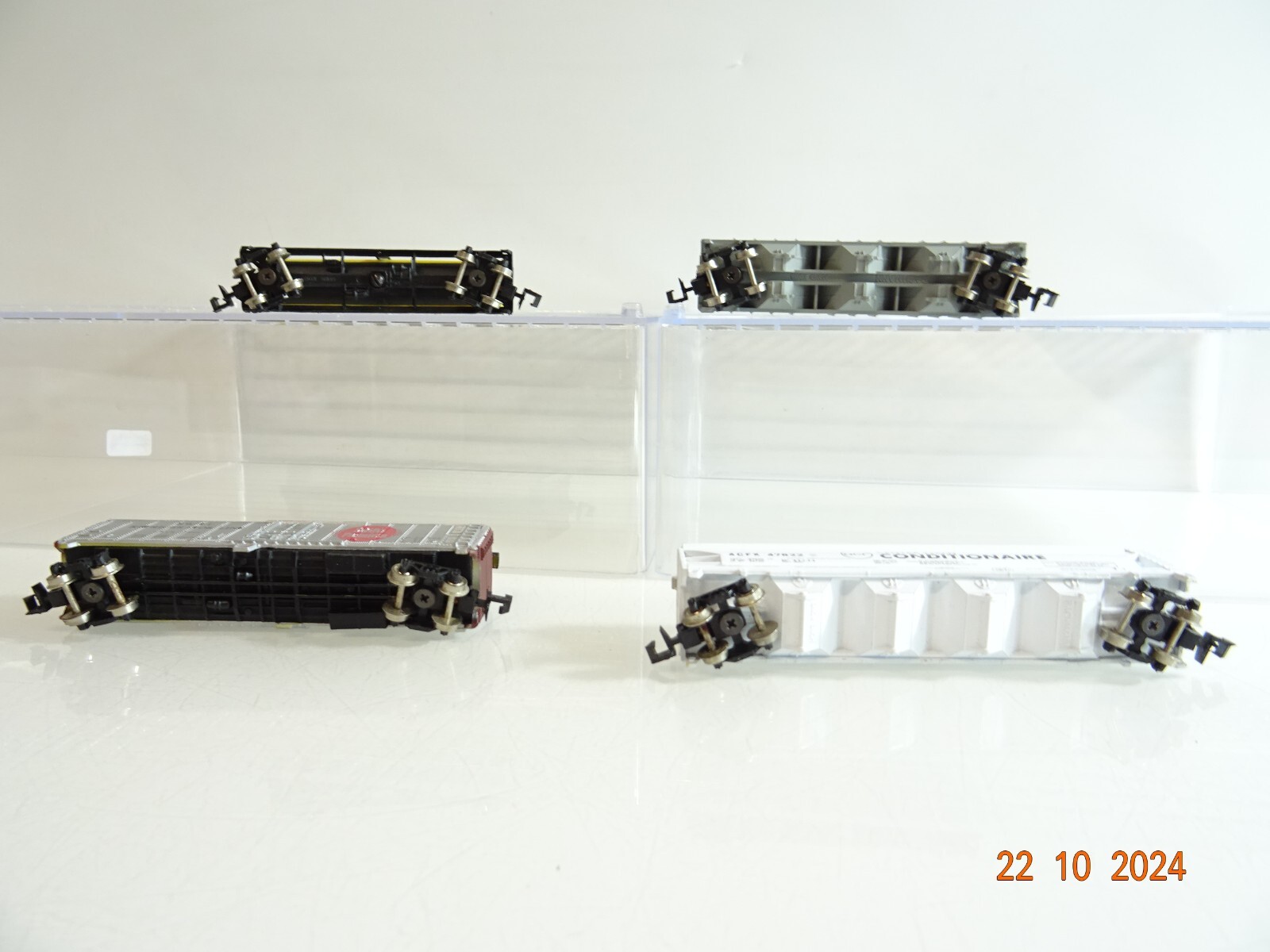 Bachmann etc. N US Güterwagen Konvolut 4 tlg. siehe Fotos PR3444 o. – Bild 4