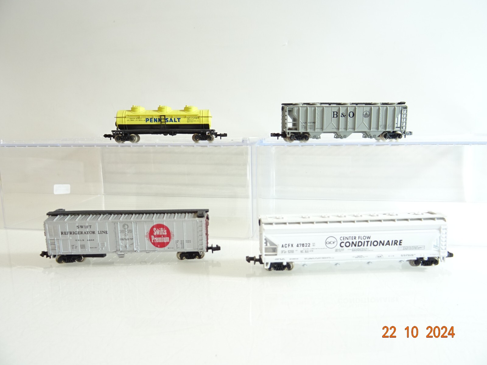 Bachmann etc. N US Güterwagen Konvolut 4 tlg. siehe Fotos PR3444 o.