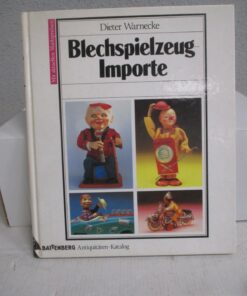 Battenberg Antiqitäten-Katalog D. WarnecBlechspielzeug-Importe o.OVP  WZ7997