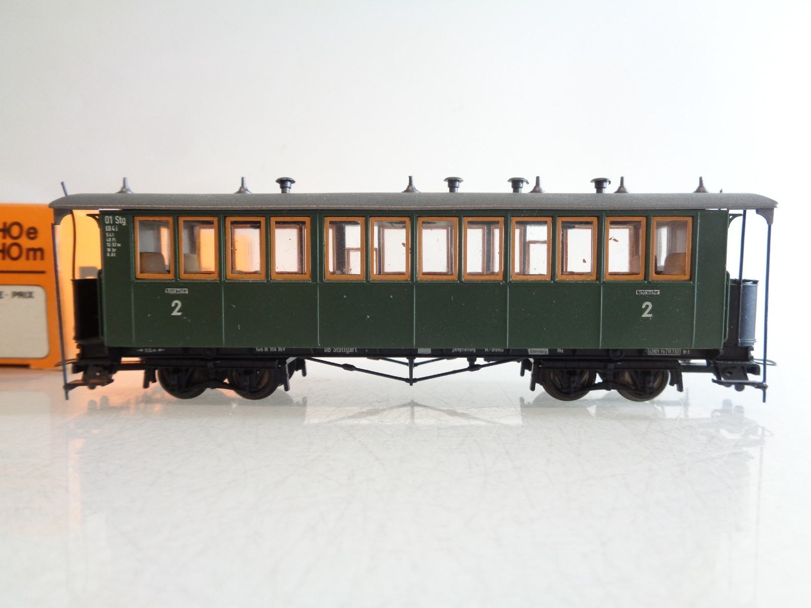 Bemo H0m 3611 Personenwagen 2.Kl. in OVP BH823 – Bild 3