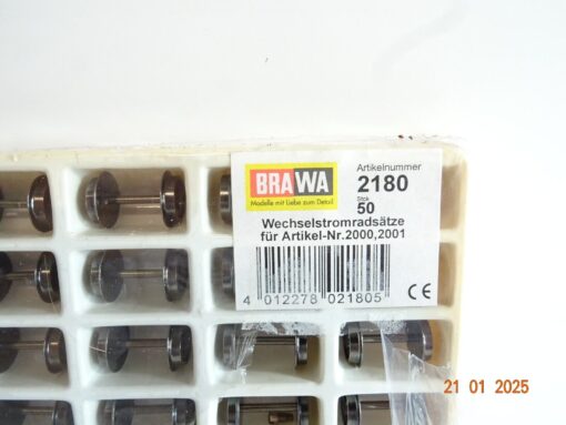 Brawa H0 2180 Radsätze 42Stück siehe Foto in OVP CK5442 – Bild 3