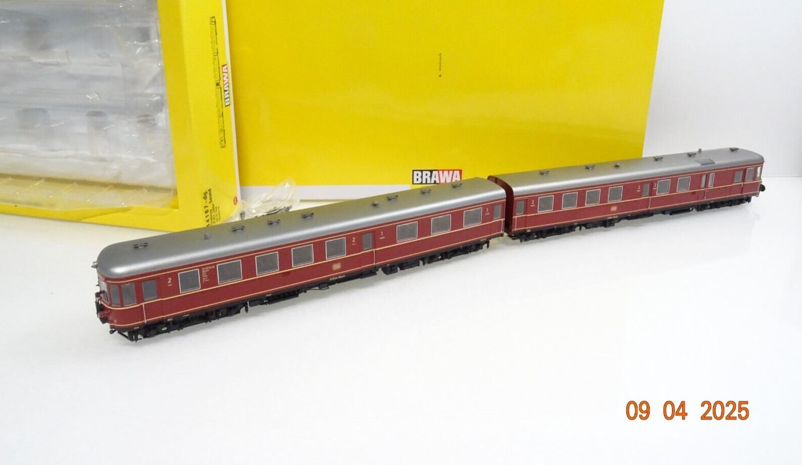 Brawa H0 44187 AC Dieseltriebzug VT 45 504 Stettin DB Sound Digital OVP LE9945