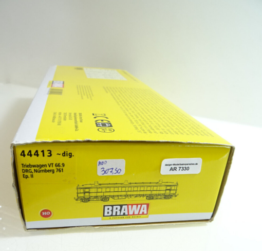 Brawa H0 44413 LEERKARTON für Triebwagen VT 66.9 AR7330 – Bild 4