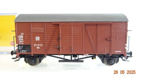 Brawa H0 48829 gedeckter Güterwagen Oppeln der DR in OVP PR8037 – Bild 3