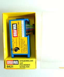 Brawa H0 6421 Steuerrelaiseu. Polwendeschalter in OVP PK2583