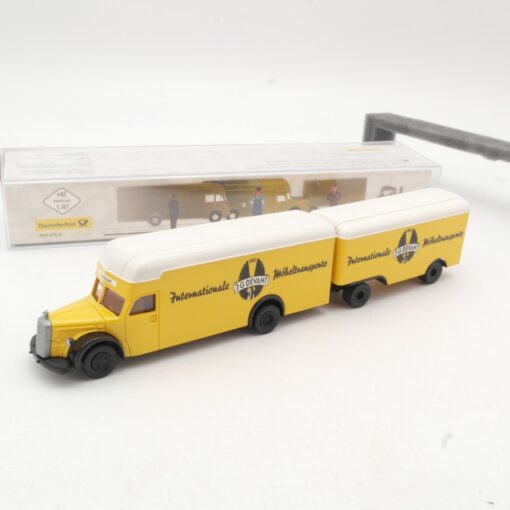 Brekina 1:87 018356 MB L 6600 Möbelzug JG Devant in OVP QR9492