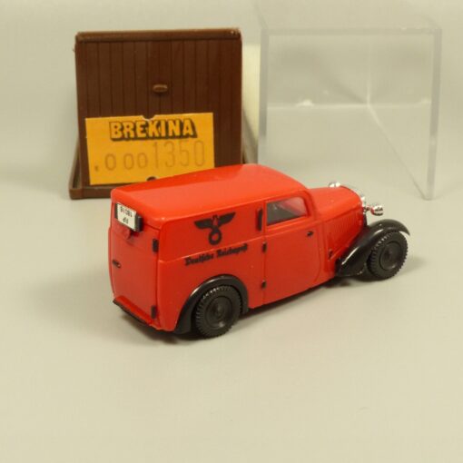 Brekina 1:87 1350 DKW F7 Kastenwagen Deutsche Reichspost in OVP EX5308 – Bild 3