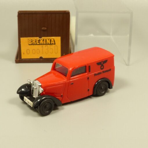 Brekina 1:87 1350 DKW F7 Kastenwagen Deutsche Reichspost in OVP EX5308