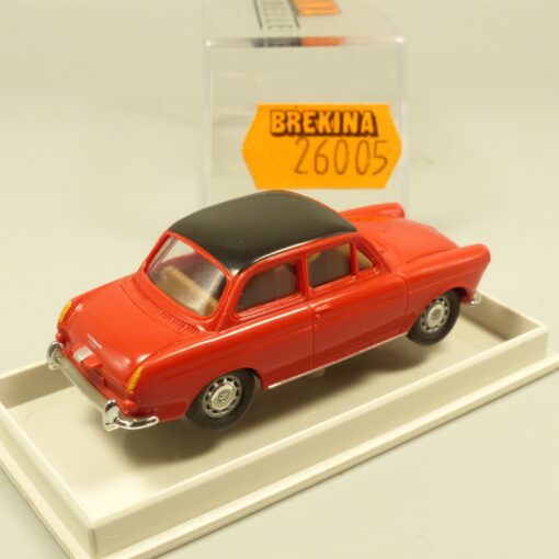 Brekina 1:87 26005 VW 1500 Stufenheck rot/schwarz in OVP EX7265 – Bild 3