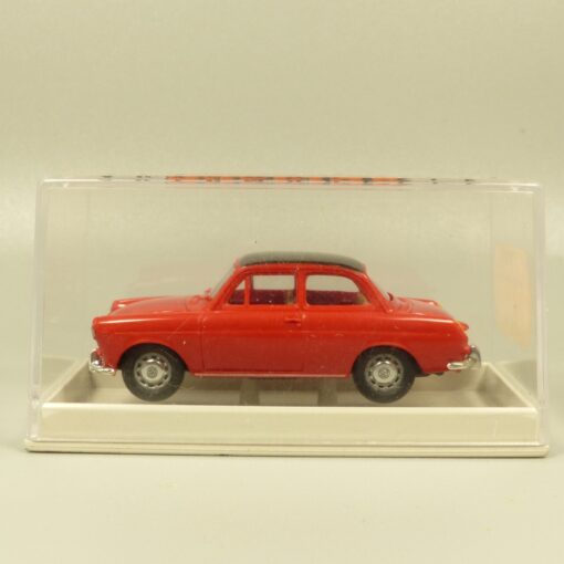 Brekina 1:87 26005 VW 1500 Stufenheck rot/schwarz in OVP EX7265 – Bild 4