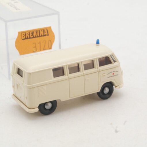 Brekina 1:87 3120 VW T1 Krankenwagen DRK Berlin in OVP QR3126 – Bild 3