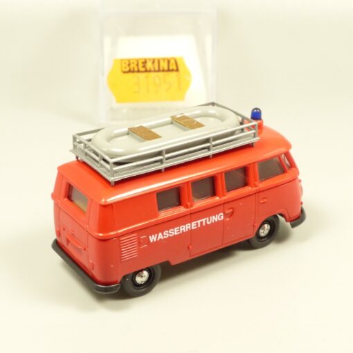 Brekina 1:87 31951 VW T1 Bus Wasserrettung in OVP EX7354 – Bild 3