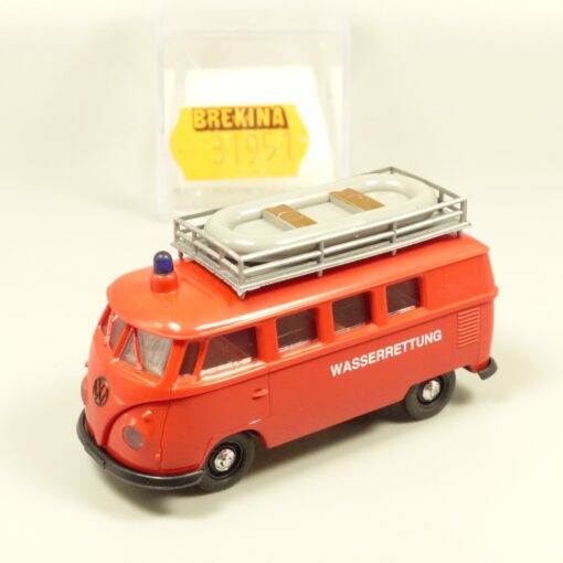 Brekina 1:87 31951 VW T1 Bus Wasserrettung in OVP EX7354