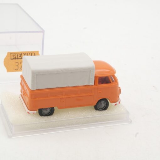 Brekina 1:87 3294 VW Bus Bulli T 1 Pritsche Plane Kommunal in OVP RR2781 – Bild 3