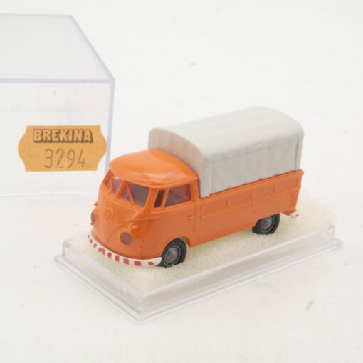 Brekina 1:87 3294 VW Bus Bulli T 1 Pritsche Plane Kommunal in OVP RR2781