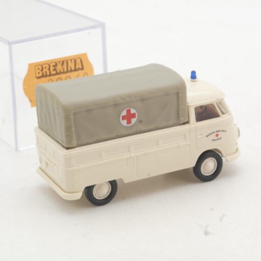 Brekina 1:87 32960 VW T1 Pritsche DRK Präsidium in OVP QR3128 – Bild 3