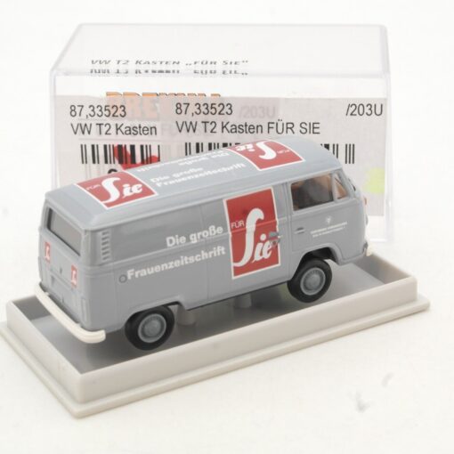 Brekina 1:87 33523 VW T2 Kasten Für Sie in OVP QR1989 – Bild 3